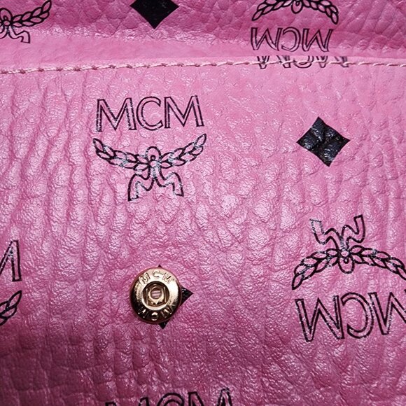 MCM Envelope Clutch - Pink - Picture 3 of 6